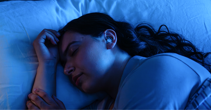 Woman Sleeping comfortable