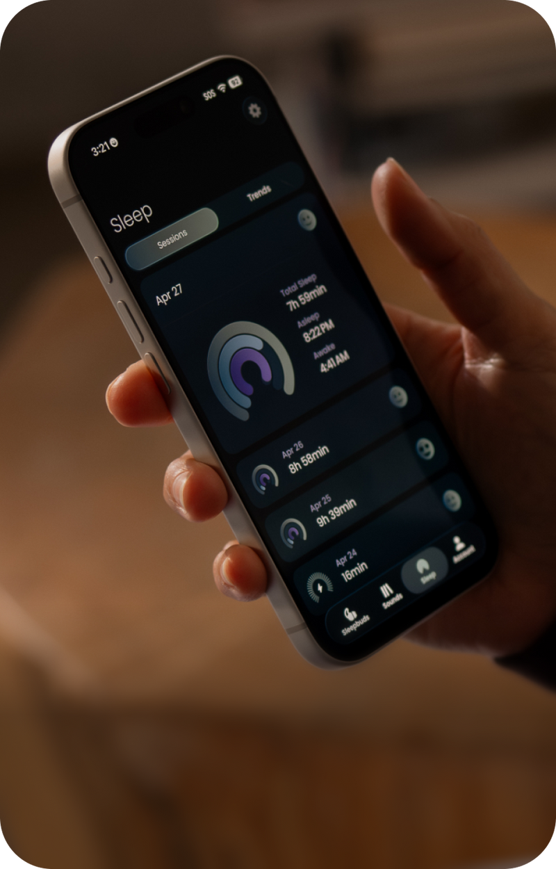 Track your sleepeach night.