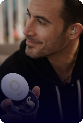 “Ozlo Sleepbuds have been an amazing tool for helping me tune out the noise in my mind, wind down, and fall asleep.”